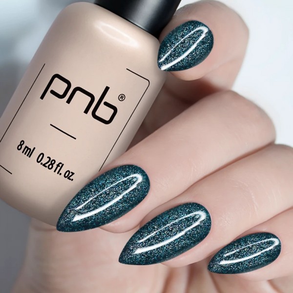 Гел лак PNB 8 мл, Шок ефект 03 Лазурен